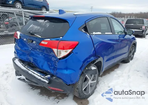 2021 Honda Hr-V Awd Ex from USA, damaged, VIN 3CZRU6H59MM700028